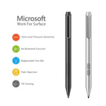 F94S Per Microsoft Surface Series Stylus Pen 1024 Penna elettronica a livello di pressione, 1024 Pressure Level (Black), 1024 Pressure Level (Silver)