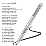 F94S Per Microsoft Surface Series Stylus Pen 1024 Penna elettronica a livello di pressione, 1024 Pressure Level (Black), 1024 Pressure Level (Silver)