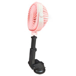 Ventilatore a ventosa per auto Ventilatore da cucina per ufficio dormitorio desktop, Retractable (White), Retractable (Pink), Retractable(Black)