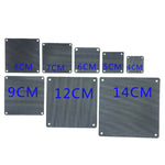 Telaio ventola filtro antipolvere in PVC filtro antipolvere, 20pcs 4cm, 20pcs 5cm, 20pcs 6cm, 20pcs 7cm, 20pcs 8cm, 20pcs 9cm, 20pcs 12cm, 20pcs 14cm