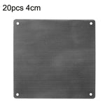 Telaio ventola filtro antipolvere in PVC filtro antipolvere, 20pcs 4cm, 20pcs 5cm, 20pcs 6cm, 20pcs 7cm, 20pcs 8cm, 20pcs 9cm, 20pcs 12cm, 20pcs 14cm