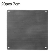 Telaio ventola filtro antipolvere in PVC filtro antipolvere, 20pcs 4cm, 20pcs 5cm, 20pcs 6cm, 20pcs 7cm, 20pcs 8cm, 20pcs 9cm, 20pcs 12cm, 20pcs 14cm
