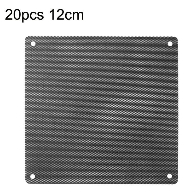 Telaio ventola filtro antipolvere in PVC filtro antipolvere, 20pcs 4cm, 20pcs 5cm, 20pcs 6cm, 20pcs 7cm, 20pcs 8cm, 20pcs 9cm, 20pcs 12cm, 20pcs 14cm