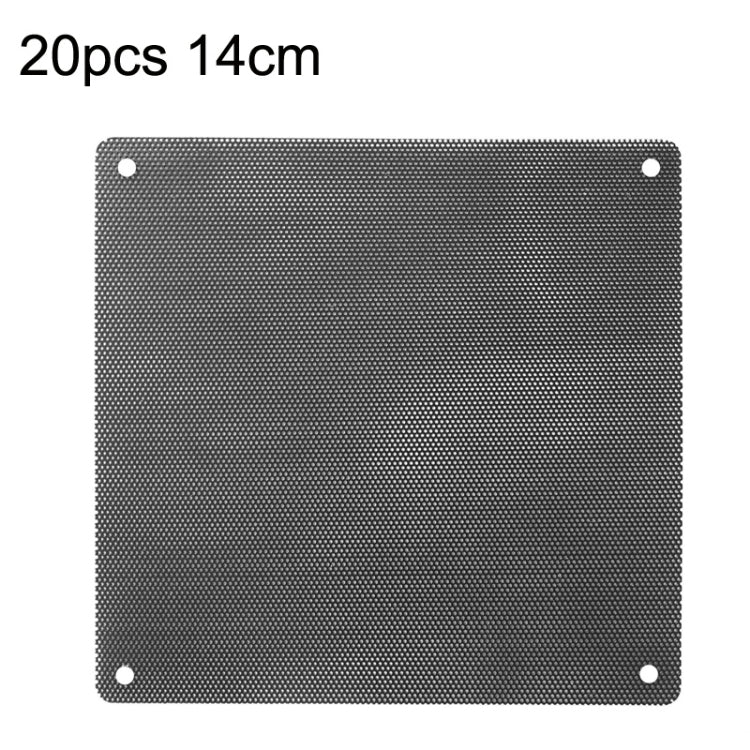 Telaio ventola filtro antipolvere in PVC filtro antipolvere, 20pcs 4cm, 20pcs 5cm, 20pcs 6cm, 20pcs 7cm, 20pcs 8cm, 20pcs 9cm, 20pcs 12cm, 20pcs 14cm