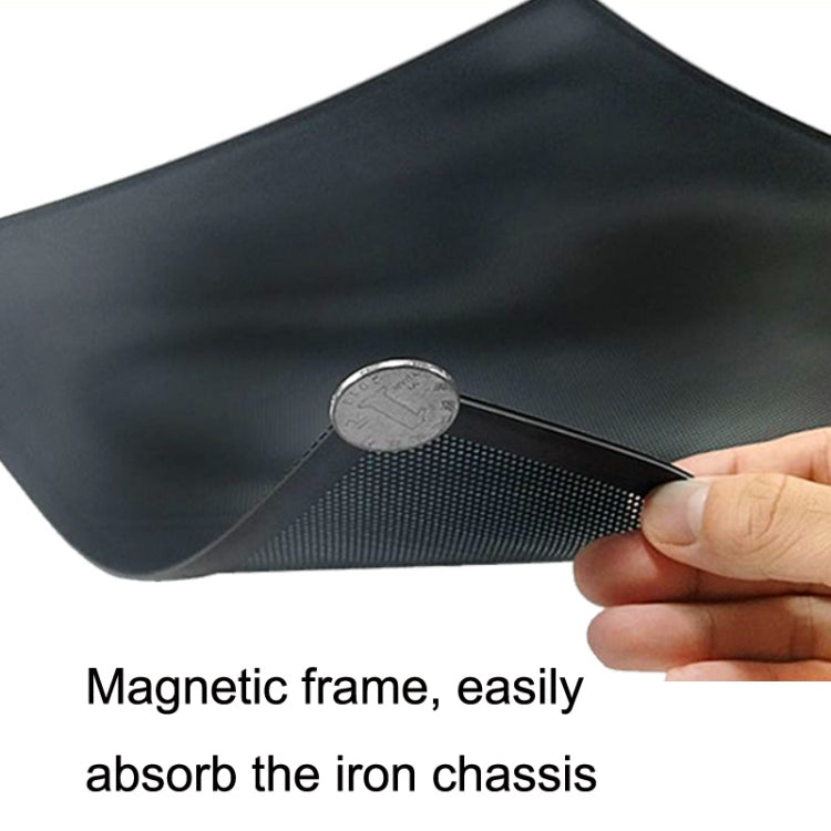 Copertura del filtro della ventola industriale del computer desktop della rete della polvere della ventola di raffreddamento del PVC, 10pcs 12cm With Magnetic Suction, 10pcs 14cm With Magnetic Suction, 10pcs 12x24cm With Magnetic Suction               ...