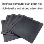 Copertura del filtro della ventola industriale del computer desktop della rete della polvere della ventola di raffreddamento del PVC, 10pcs 12cm With Magnetic Suction, 10pcs 14cm With Magnetic Suction, 10pcs 12x24cm With Magnetic Suction               ...