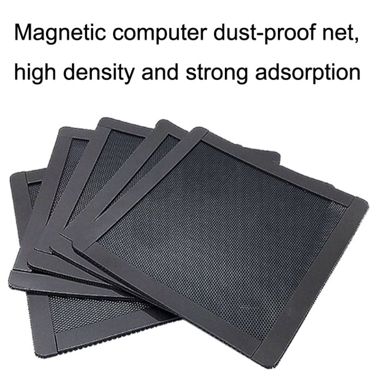 Copertura del filtro della ventola industriale del computer desktop della rete della polvere della ventola di raffreddamento del PVC, 10pcs 12cm With Magnetic Suction, 10pcs 14cm With Magnetic Suction, 10pcs 12x24cm With Magnetic Suction               ...
