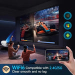 Proiettore T269 Pro 1280x720P WiFi 6 Android 11