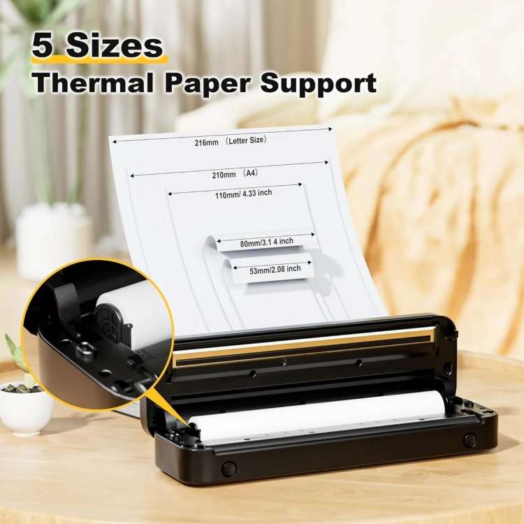 Stampante termica portatile Phomemo M832 300 dpi A4