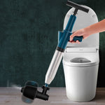 Tubo della toilette Draga Toilette Fogna Scarico a pavimento Strumento pneumatico ad alta pressione per uso domestico intasato, HX28 (Green), HX28 (White), HX28 (Gray), HX28 (Black)