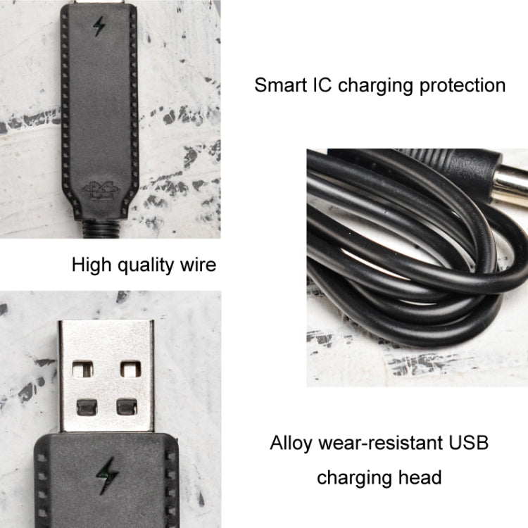 Cavo ricarica 3,7V con protezione circuito 60cm