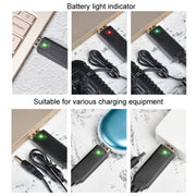 10pcs 3.7V IC Protezione del circuito Batteria al litio USB Cavo di ricarica a testa dritta, 2.0mm, 2.5mm, 3.5mm, 5.5mm