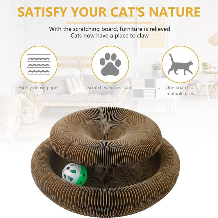 LM1012 Organo Tiragraffi per gatti Giocattoli per gatti con campana, Organ Shape