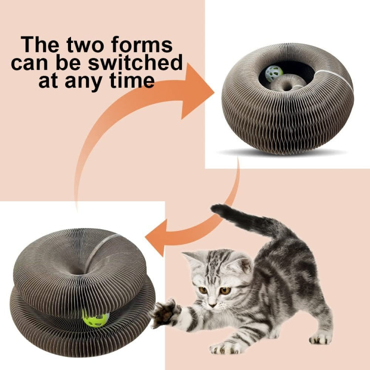 LM1012 Organo Tiragraffi per gatti Giocattoli per gatti con campana, Organ Shape