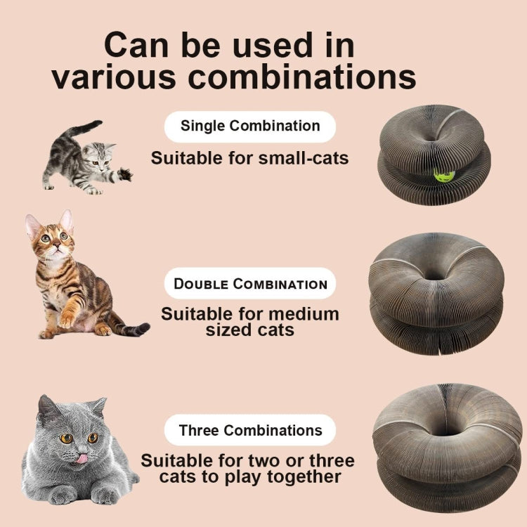 LM1012 Organo Tiragraffi per gatti Giocattoli per gatti con campana, Organ Shape