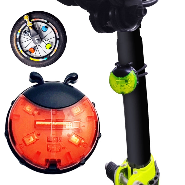 Ladybug Wheel Light Children Balance Bike Luce del mozzo della bicicletta, Manual&Automatic, Smart Red, Smart Green, Smart Blue, Manual Red, Manual Green, Manual Blue, Manual Transparent