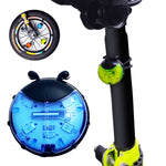 Ladybug Wheel Light Children Balance Bike Luce del mozzo della bicicletta, Manual&Automatic, Smart Red, Smart Green, Smart Blue, Manual Red, Manual Green, Manual Blue, Manual Transparent