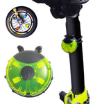 Ladybug Wheel Light Children Balance Bike Luce del mozzo della bicicletta, Manual&Automatic, Smart Red, Smart Green, Smart Blue, Manual Red, Manual Green, Manual Blue, Manual Transparent
