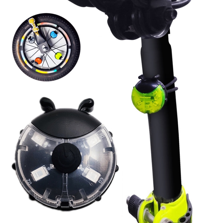 Ladybug Wheel Light Children Balance Bike Luce del mozzo della bicicletta, Manual&Automatic, Smart Red, Smart Green, Smart Blue, Manual Red, Manual Green, Manual Blue, Manual Transparent