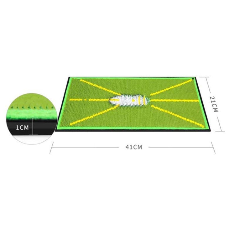 PGM DJD038 Golf Batting Pad Swing Practitioner Beads Training Trace Detection Cushion, Stile:, With 5 Sponge Balls, Without Balls
