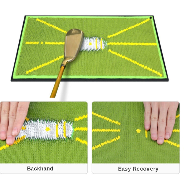 PGM DJD038 Golf Batting Pad Swing Practitioner Beads Training Trace Detection Cushion, Stile:, With 5 Sponge Balls, Without Balls