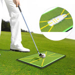 PGM DJD038 Golf Batting Pad Swing Practitioner Beads Training Trace Detection Cushion, Stile:, With 5 Sponge Balls, Without Balls