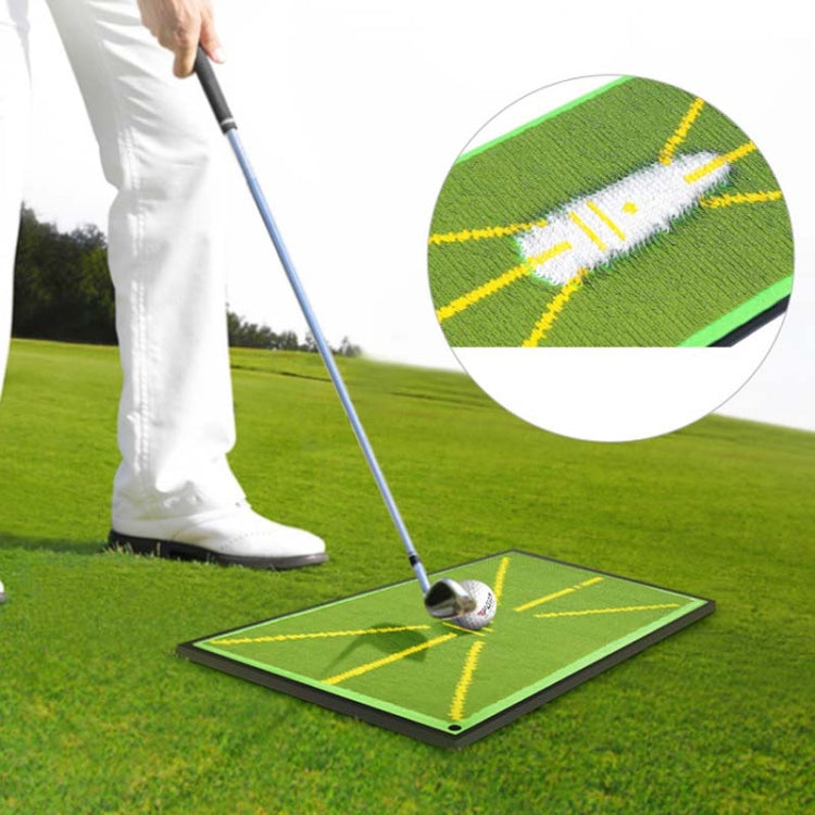 PGM DJD038 Golf Batting Pad Swing Practitioner Beads Training Trace Detection Cushion, Stile:, With 5 Sponge Balls, Without Balls