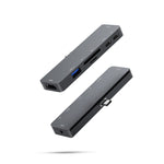 Per iPad Pro 7-in-1 HDMI 4K + audio da 3,5 mm + SD/TF+ 1 USB 3.0 + USB-C/tipo-C + docking station USB-C PD, For IPad Pro 7-In-1