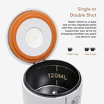 Macchina da caffè a capsule portatile ricaricabile tramite USB ICAfilas ME2410 per esterni.