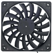 FANNE RISe Soul F12012 Desktop Chassis Ventola di raffreddamento a 4 pin ultrasottile Regolazione intelligente della velocità PWM, F12012