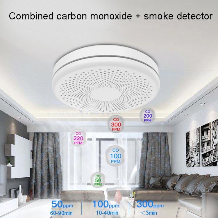 Rilevatore fumo e monossido di carbonio WiFi RH-WS11-W