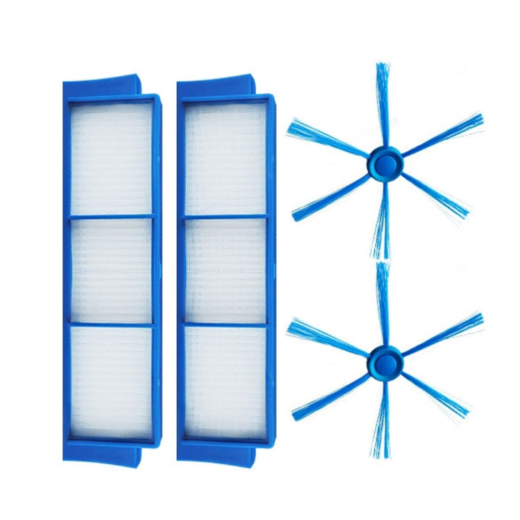 Set ricambi spazzole laterali e filtri per Philips FC8007 FC8792