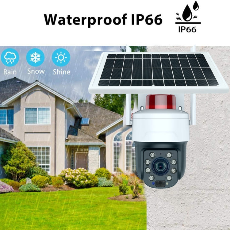 Telecamera di sicurezza solare WiFi 5MP con zoom ottico 30X