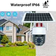 RH-Q10 Graffiti 5MP Wifi Wireless Solar Camera 30X Zoom ottico Auto Tracking Patrol IP66 Impermeabile, RH-Q10