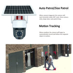 Telecamera di sicurezza solare WiFi 5MP con zoom ottico 30X