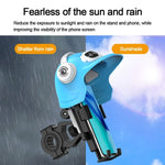 Supporto per telefono cellulare con protezione solare per casco piccolo, supporto per telefono cellulare per moto, specifiche tecniche:, Handlebar White, Rearview Mirror Blue, Rearview Mirror White, Blue Helmet, White Helmet