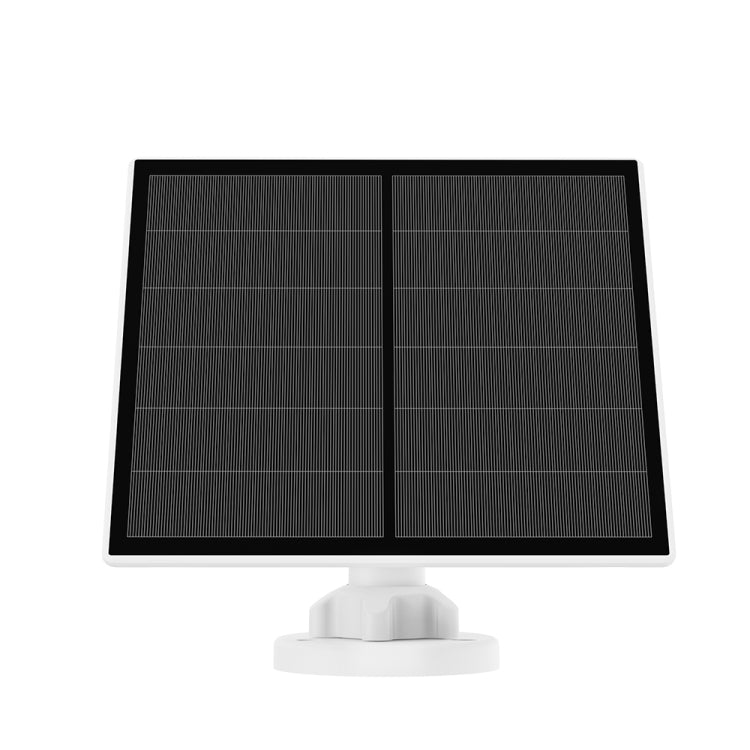 Supporto per pannello solare per fotocamera da esterno in silicio monocristallino da 5 W. Interfaccia USB e tipo C/USB-C