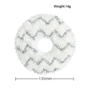 Per accessori per aspirapolvere Ecovacs X1 Onmi / X1 Turbo, 14 In 1 Set, 1pc Main Brush, 2pairs Side brush, 2pcs Filter, 2pcs Rag, 1pc Main Brush Cover, 2pcs Striped Rag, 2pcs White Filter, 2pcs Dust Bag, 1pc Dust Box
