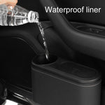 Seggiolino auto Portabicchieri Portaombrelli Scatola portaoggetti Cestino, Plastic, Black Leather, Brown Leather, Beige Leather