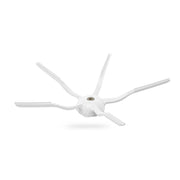 Per Ruber Sah/Tahsa/T7S Più G10, 4pcs Black Side Brush, 4pcs White Side Brush, 1pc Main Brush Cover