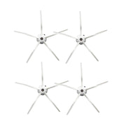 Per Ruber Sah/Tahsa/T7S Più G10, 4pcs Black Side Brush, 4pcs White Side Brush, 1pc Main Brush Cover