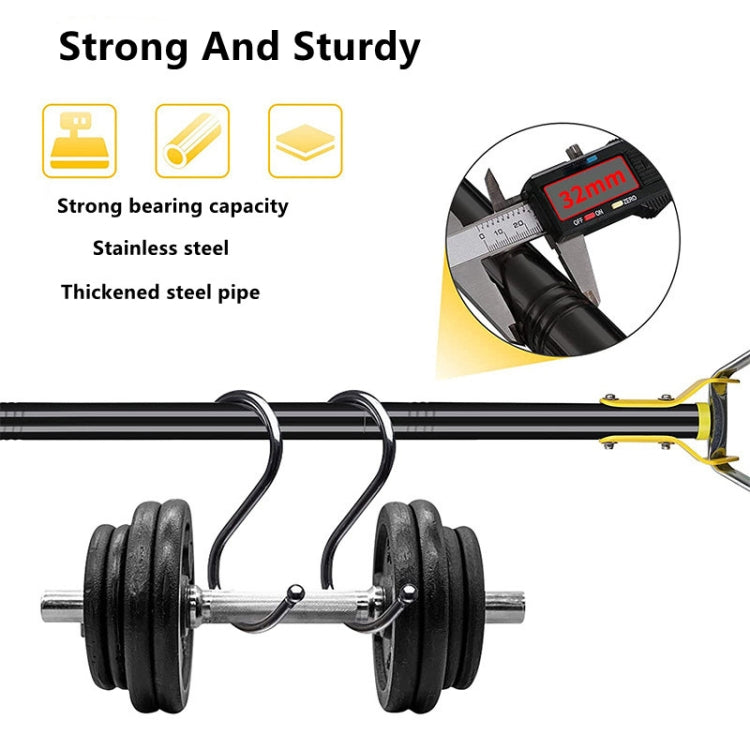MYL-10 Attrezzi da giardino zappe per diserbo ad anello con staffa, 3 Sections 1.2m, 4 Sections 1.6m, 5 Sections 2.0m, 6 Sections 2.4m