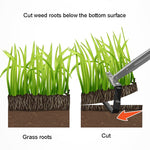 MYL-10 Attrezzi da giardino zappe per diserbo ad anello con staffa, 3 Sections 1.2m, 4 Sections 1.6m, 5 Sections 2.0m, 6 Sections 2.4m