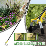 MYL-10 Attrezzi da giardino zappe per diserbo ad anello con staffa, 3 Sections 1.2m, 4 Sections 1.6m, 5 Sections 2.0m, 6 Sections 2.4m