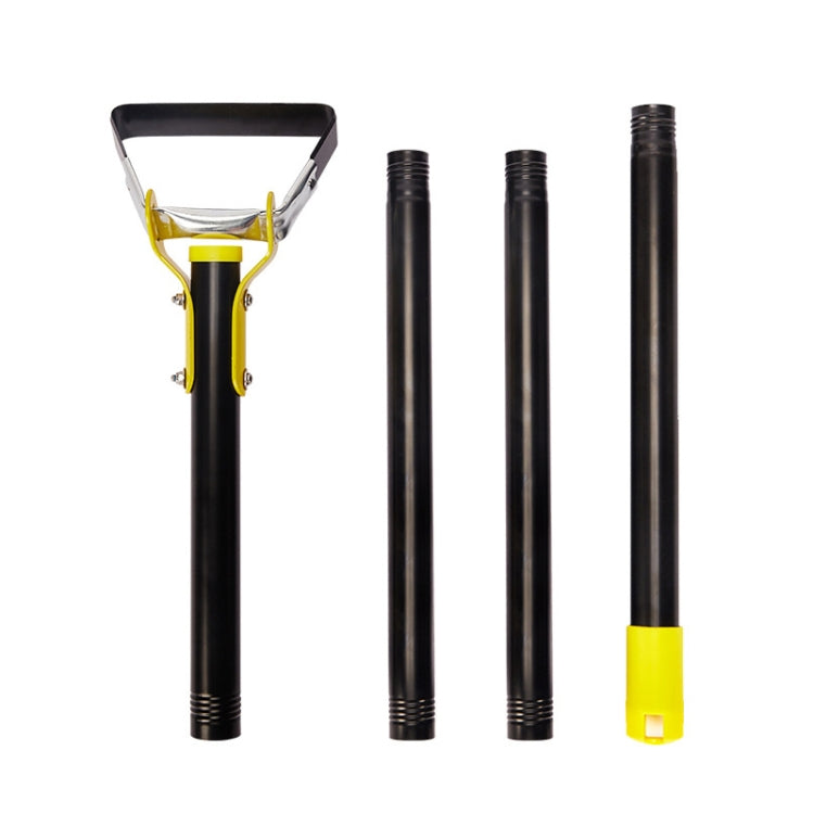 MYL-10 Attrezzi da giardino zappe per diserbo ad anello con staffa, 3 Sections 1.2m, 4 Sections 1.6m, 5 Sections 2.0m, 6 Sections 2.4m