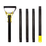 MYL-10 Attrezzi da giardino zappe per diserbo ad anello con staffa, 3 Sections 1.2m, 4 Sections 1.6m, 5 Sections 2.0m, 6 Sections 2.4m