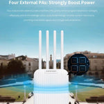 COMFAST CF-WA973 WiFi 7 Outdoor Access Point Dual-Band 3600Mbps High Power Wireless AP, 2.5G WAN Port, IP67 Waterproof, EU Plug, US Plug, UK Plug, AU Plug