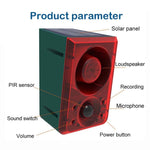 Allarme solare con sensore infrarossi e luce N911N