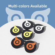Hifylux PC-ZF23 per PICO 4 Owl Lens Protector Dust Scratch Custodia in silicone per occhiali VR, PC-ZF23 Orange, PC-ZF23 Yellow, PC-ZF23 White