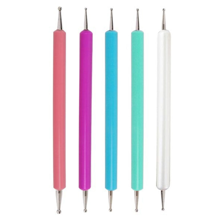penna del trapano del punto del manicure della penna dell'indentazione dello strumento delle terraglie 5pcs/set